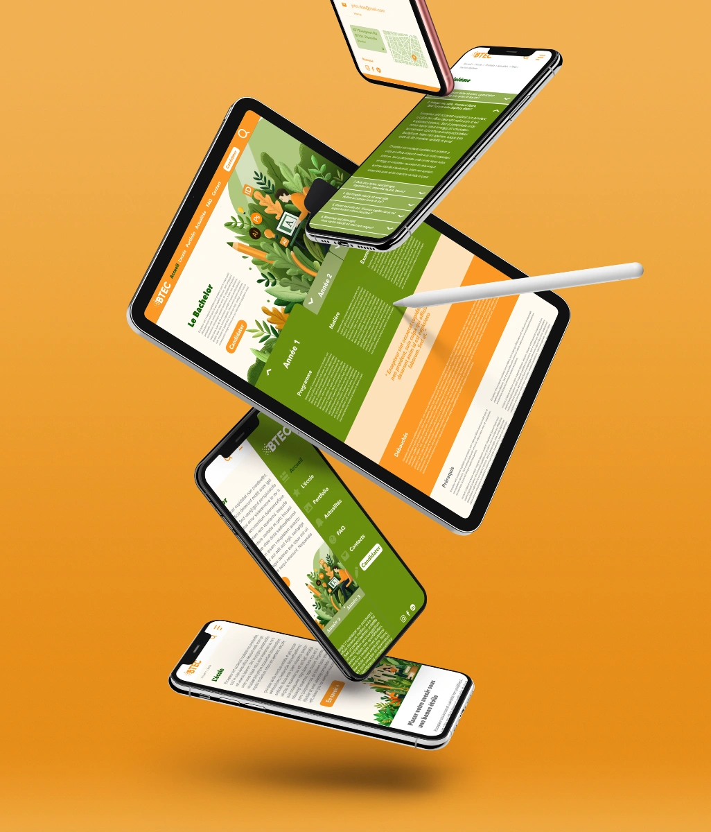 Web Design UX UI prototype site responsive