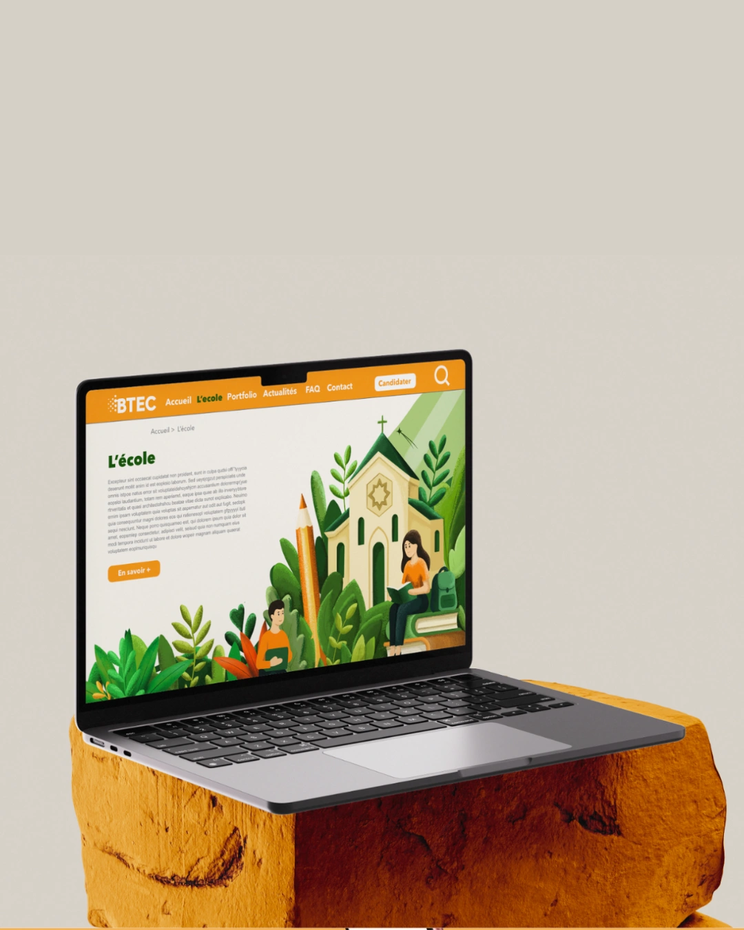 Web Design — vue desktop responsive